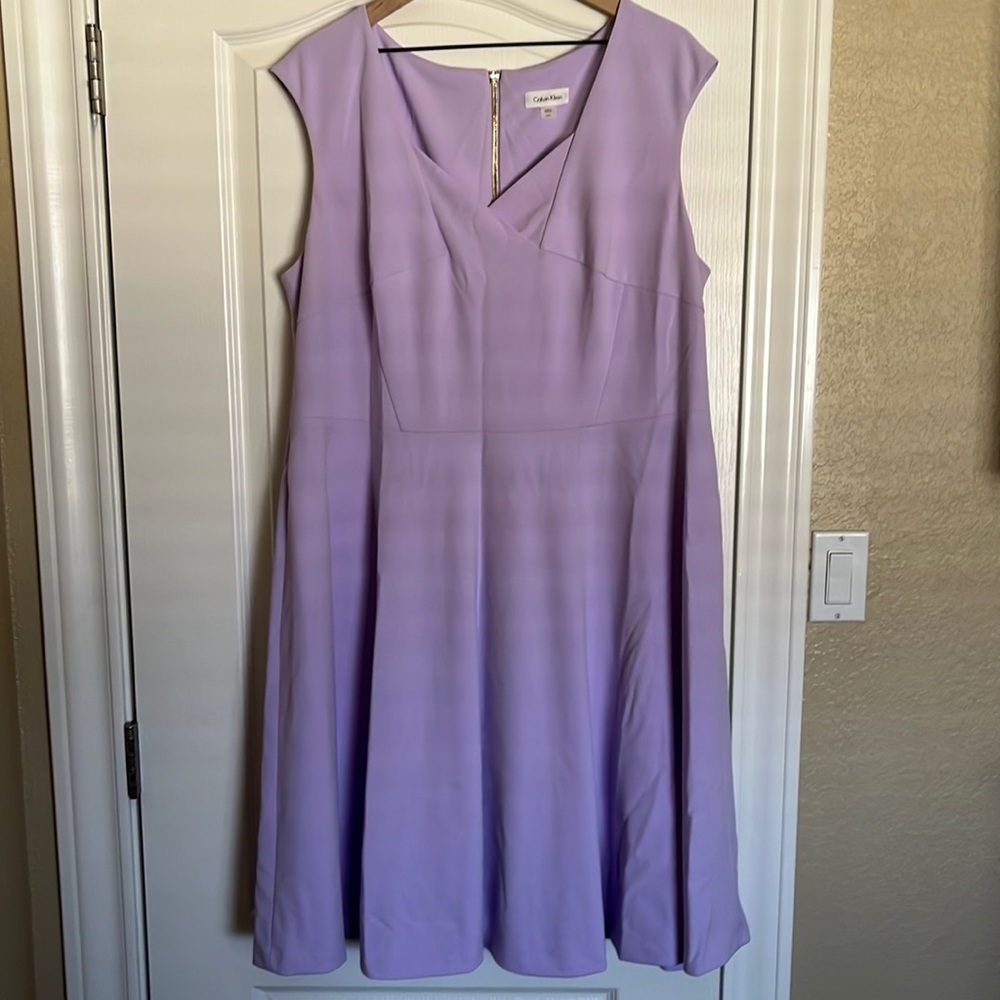 Calvin Klein Lavender Dress